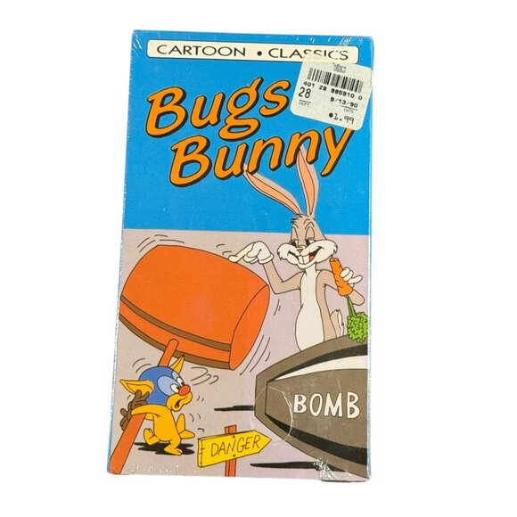 Bugs Bunny VHS Tape Cartoon Classics Vintage 1990 New Sealed - Picture 1 of 5